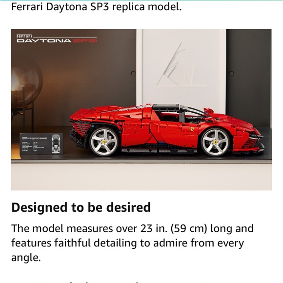 Custom 1:8 Ferrari Daytona SP 3 - Picture 4 of 12